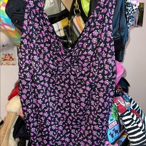 Floral Purple Top
